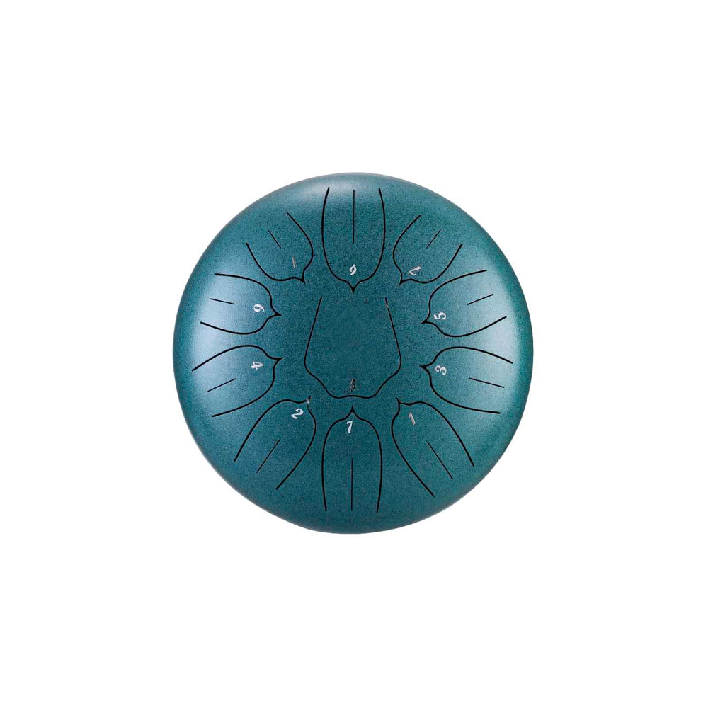 BeatRise 「Lotus」 Series - 12 Inch 11 Notes - Carbon Steel - Tongue Drum (C Major) - BeatRise Music