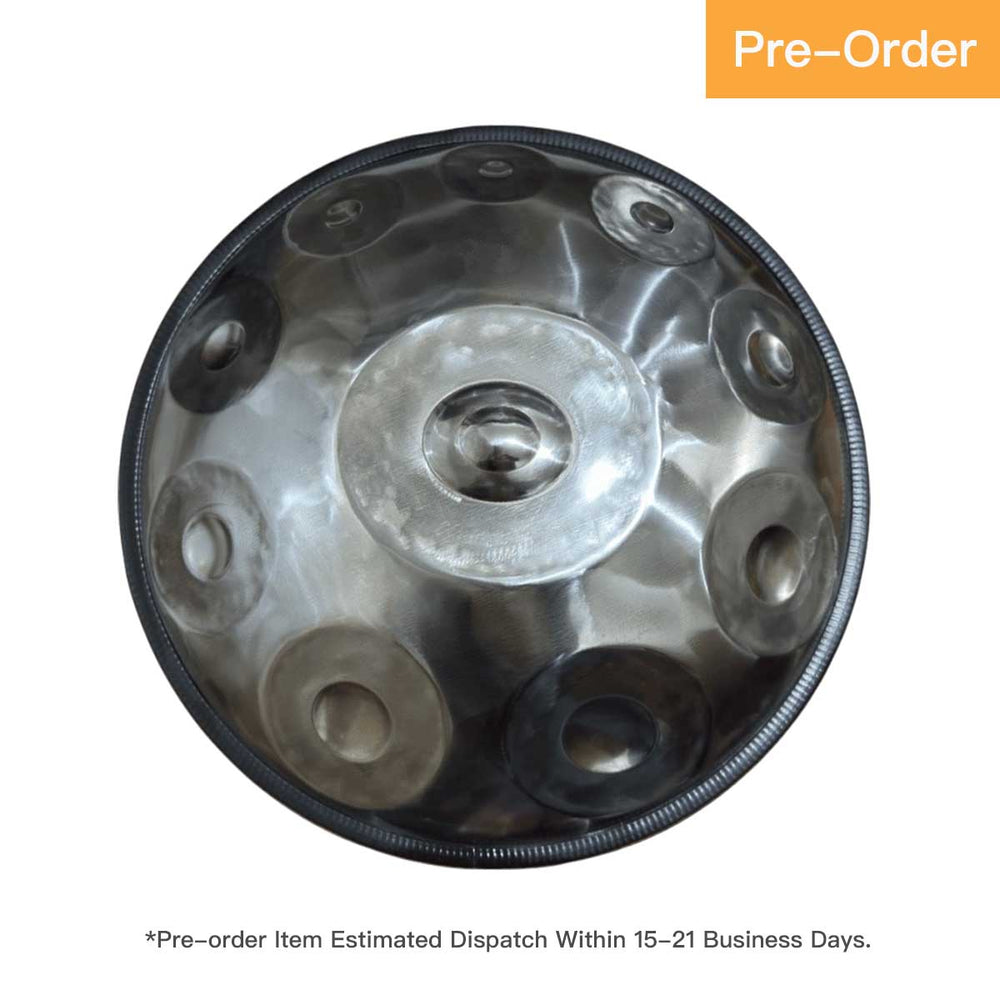 BeatRise 「StartSonic Plus」Series - D Kurd 9/10/12/13 - Stainless Steel Handpan - Polished Silver (Pre-order) - BeatRise Music