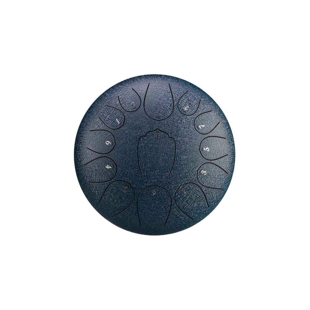 BeatRise 「Lotus X」 Series - 12 Inch 13 Notes - Carbon Steel - Tongue Drum (C Major) - BeatRise Music