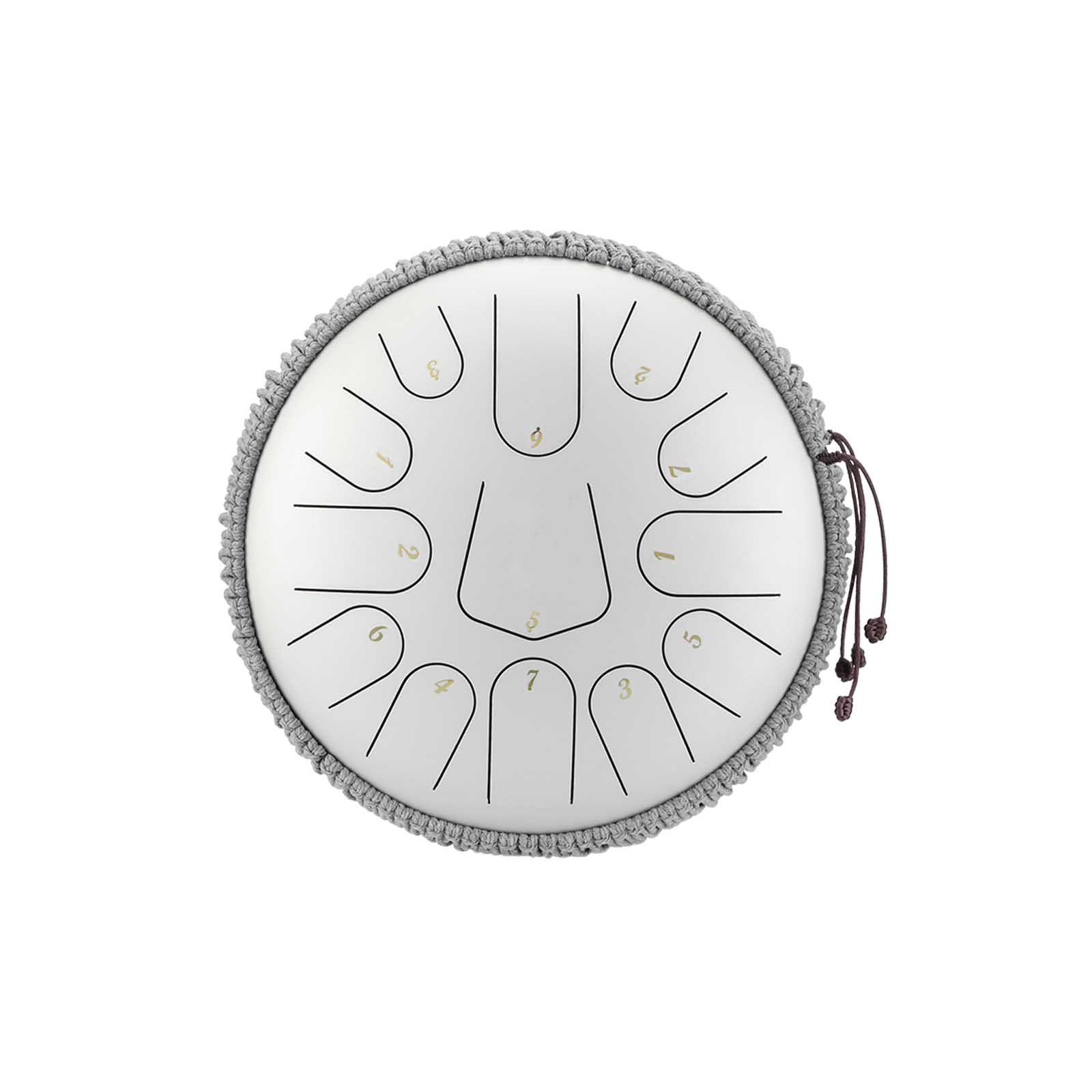 BeatRise 「Triangle」 Series - 12 Inch 13 Notes - Stainless Steel - Tongue Drum (C Major) - BeatRise Music