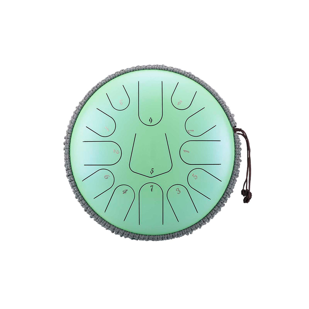 BeatRise 「Triangle」 Series - 12 Inch 13 Notes - Stainless Steel - Tongue Drum (C Major) - BeatRise Music