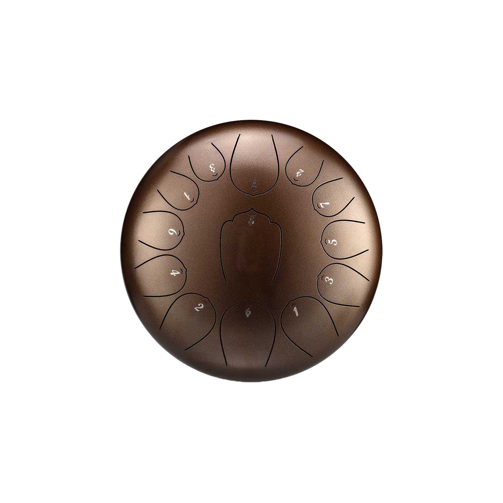 BeatRise 「Lotus X」 Series - 12 Inch 13 Notes - Carbon Steel - Tongue Drum (C Major) - BeatRise Music