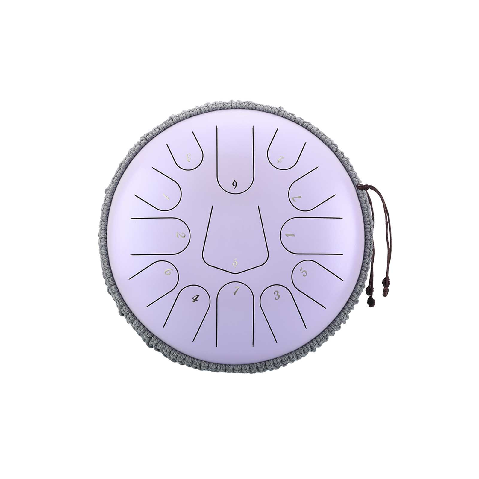 BeatRise 「Triangle」 Series - 12 Inch 13 Notes - Stainless Steel - Tongue Drum (C Major) - BeatRise Music