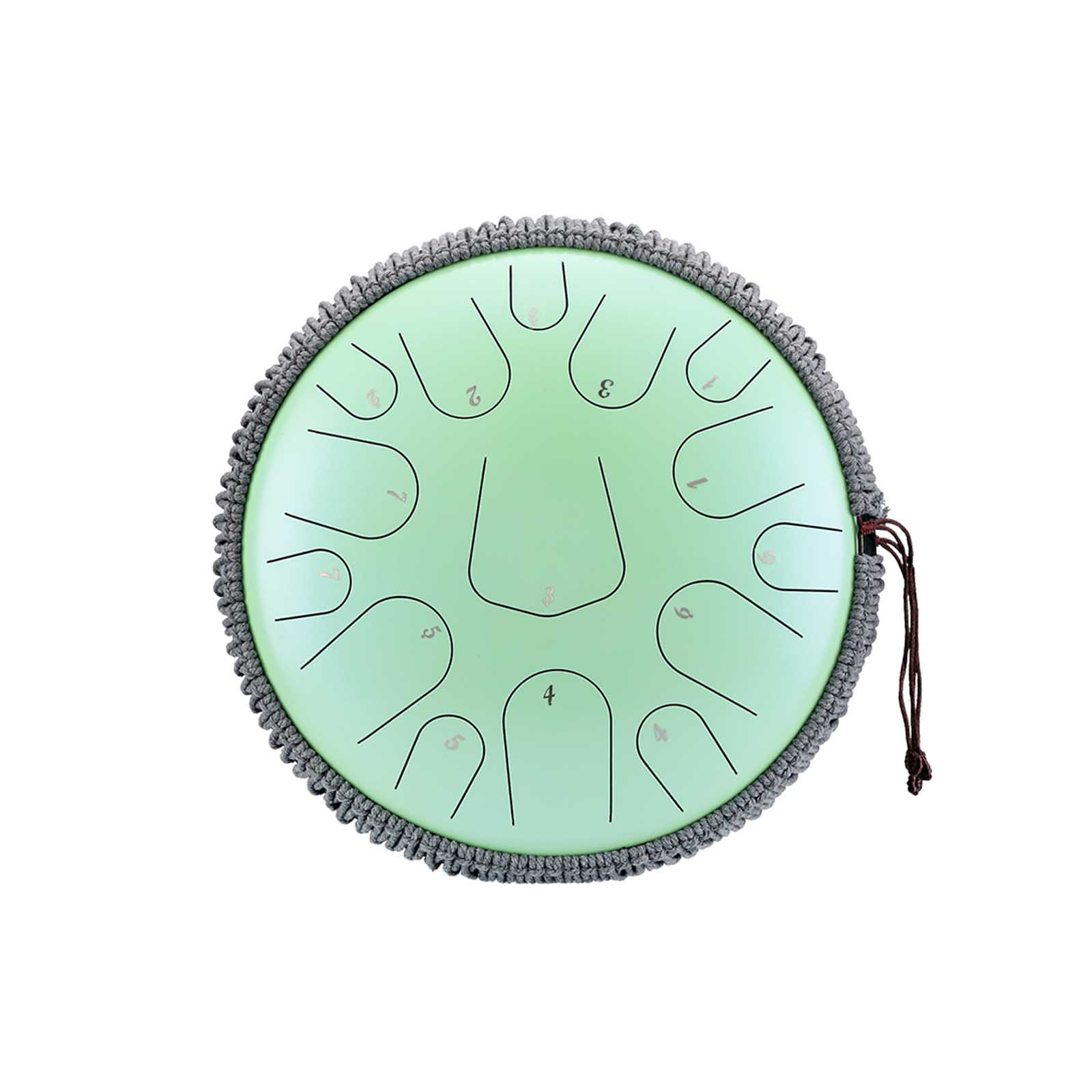 BeatRise 「Triangle」 Series - 14 Inch 15 Notes - Stainless Steel - Tongue Drum (D Major) - BeatRise Music