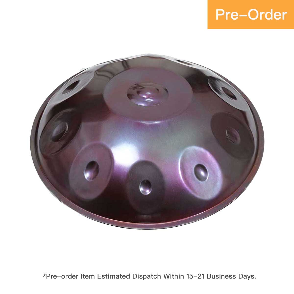 BeatRise 「StartSonic Plus」Series - D Kurd 9/10/12/13 - Stainless Steel Handpan - Purple (Pre-order) - BeatRise Music