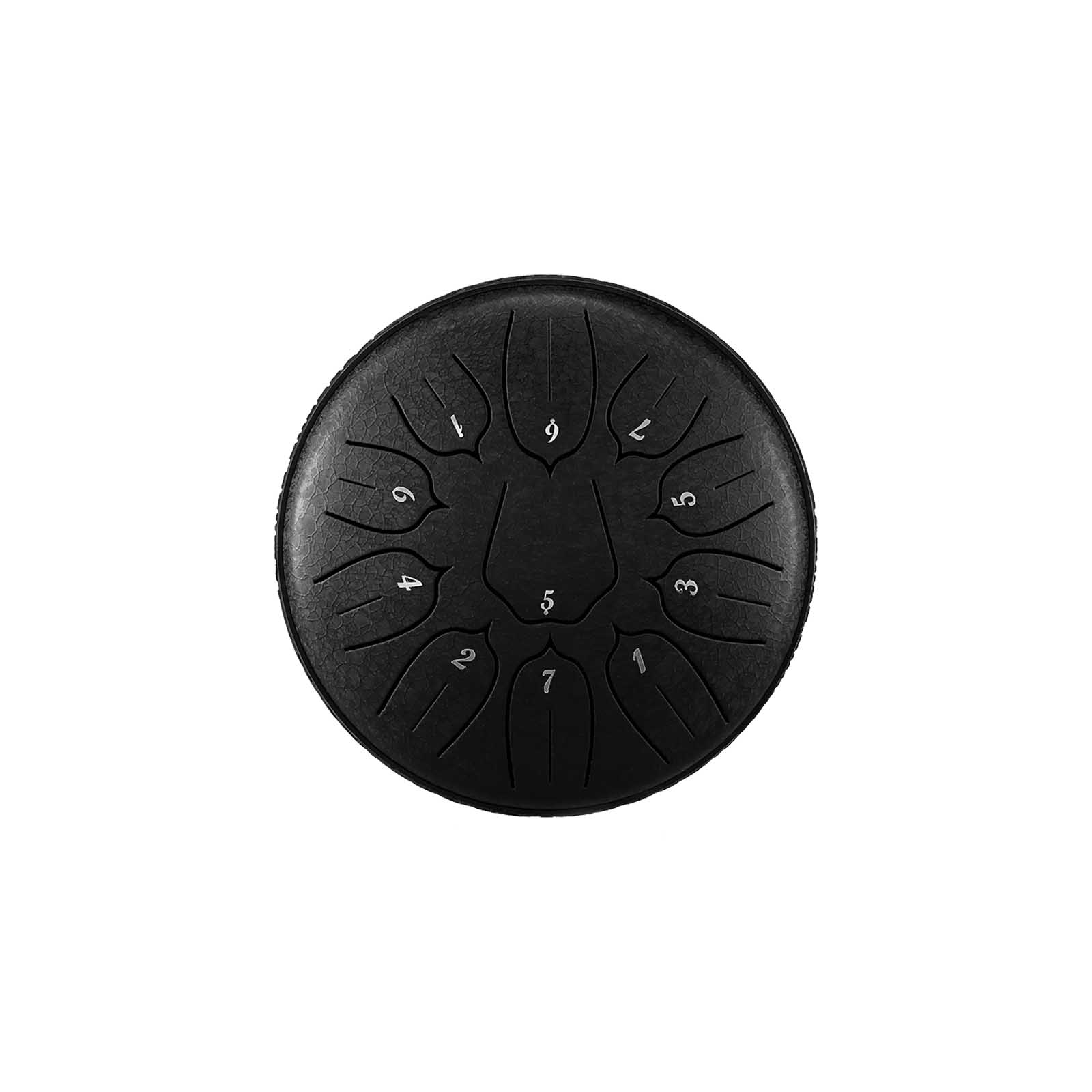 BeatRise 「Lotus」 Series - 6 Inch 11 Notes - Carbon Steel - Tongue Drum (D Major) - BeatRise Music