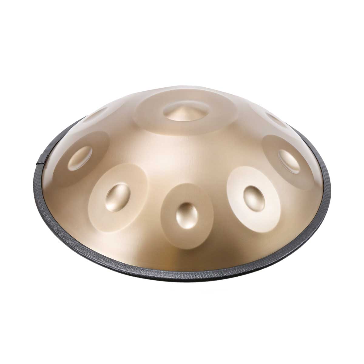 BeatRise 「LiteSonic」Series - D Kurd 9/10/12 - 440 Hz - Stainless Steel Handpan - Gold (Pre-order - BeatRise Music