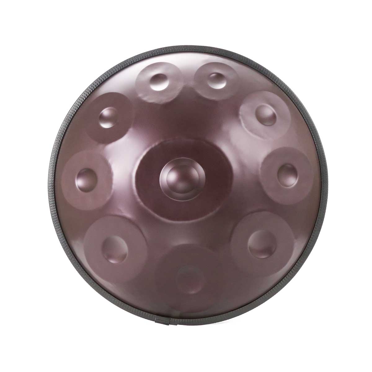 BeatRise 「LiteSonic」Series - D Kurd 9/10/12 - 440 Hz - Stainless Steel Handpan - Purple (Pre-order) - BeatRise Music