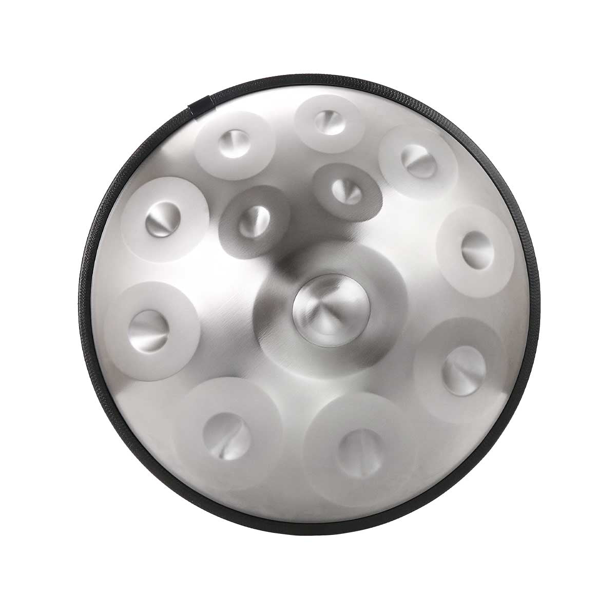 BeatRise 「LiteSonic」Series - D Kurd 9/10/12 - 440 Hz - Stainless Steel Handpan - Silver (Pre-order) - BeatRise Music