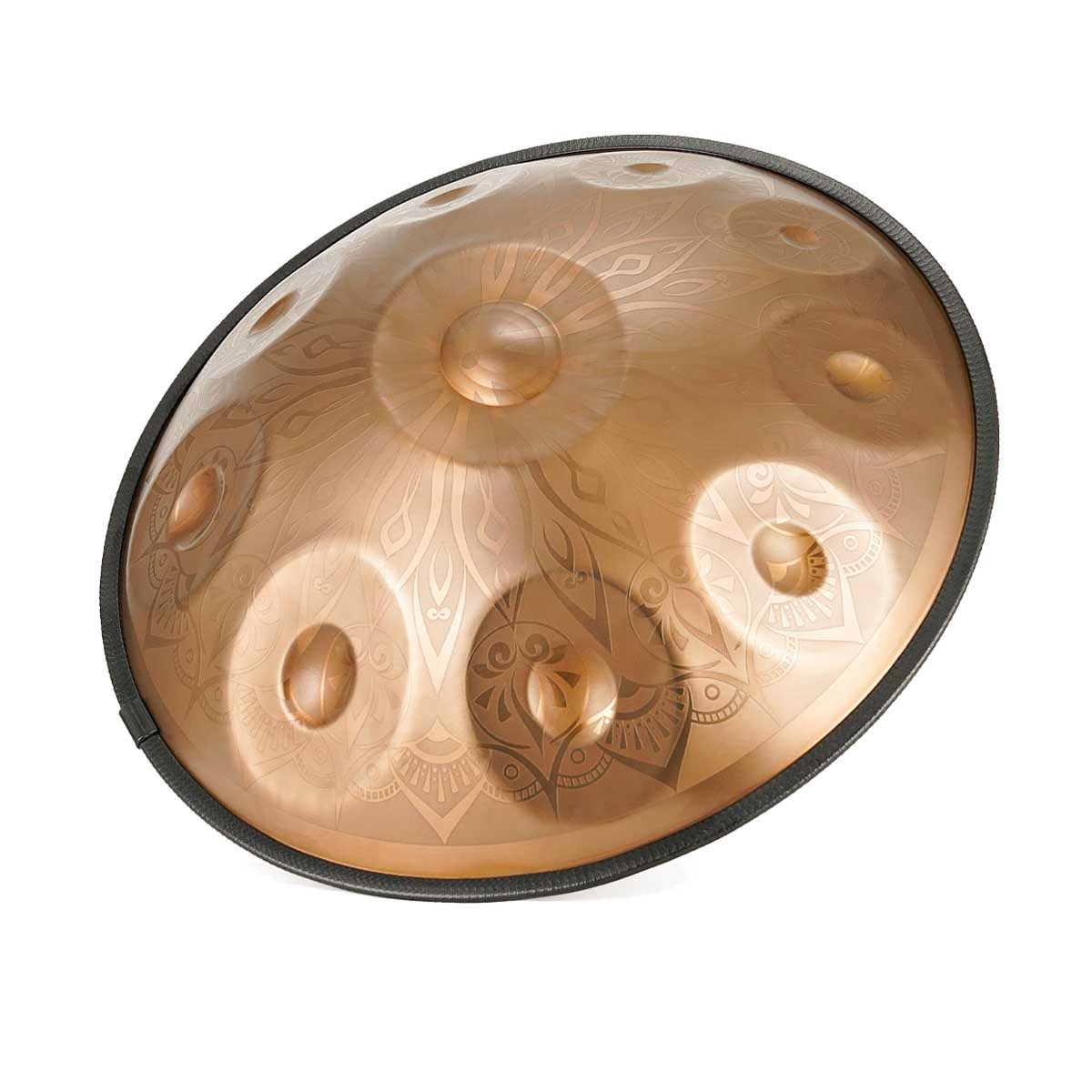 BeatRise 「LiteSonic」Series - D Kurd 10 - 440 Hz - Stainless Steel Handpan - Mandala Totem (Pre-order) - BeatRise Music