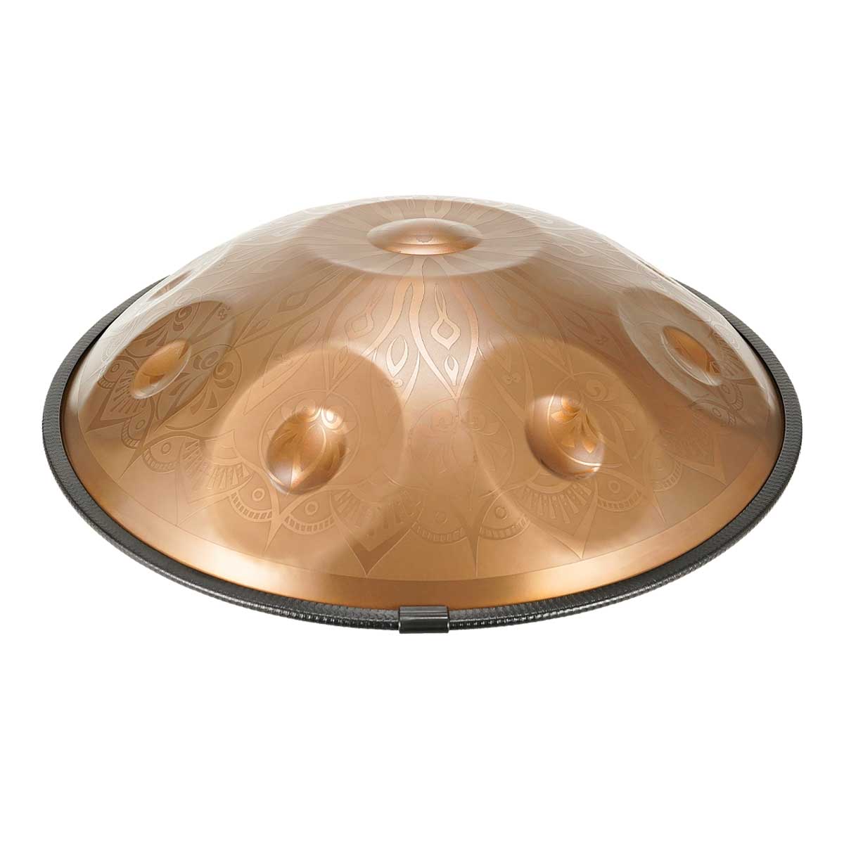 BeatRise 「LiteSonic」Series - D Kurd 10 - 440 Hz - Stainless Steel Handpan - Mandala Totem (Pre-order) - BeatRise Music