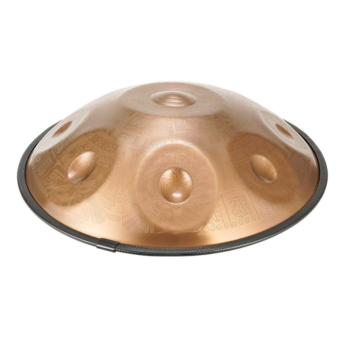 BeatRise 「LiteSonic」Series - D Kurd 10 - 440 Hz - Stainless Steel Handpan - Maya Totem (Pre-order) - BeatRise Music