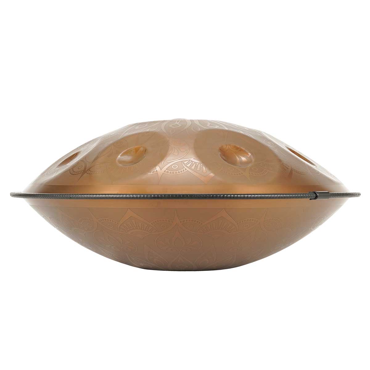 BeatRise 「LiteSonic」Series - D Kurd 10 - 440 Hz - Stainless Steel Handpan - Mandala Totem (Pre-order) - BeatRise Music