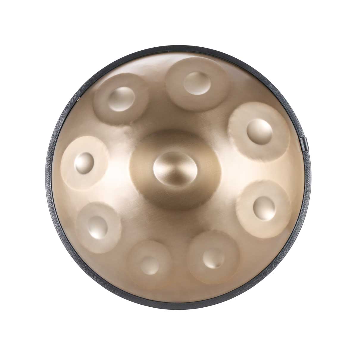 BeatRise 「LiteSonic」Series - D Kurd 9/10/12 - 440 Hz - Stainless Steel Handpan - Gold (Pre-order - BeatRise Music