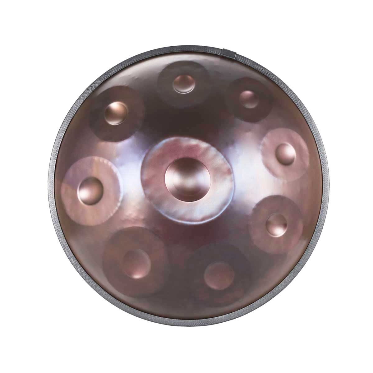 BeatRise 「LiteSonic」Series - D Kurd 9/10/12 - 440 Hz - Stainless Steel Handpan - Purple (Pre-order) - BeatRise Music