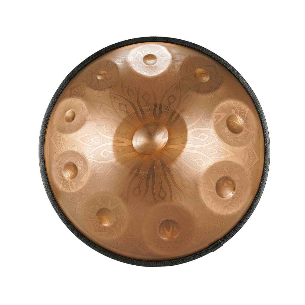 BeatRise 「LiteSonic」Series - D Kurd 10 - 440 Hz - Stainless Steel Handpan - Mandala Totem (Pre-order) - BeatRise Music