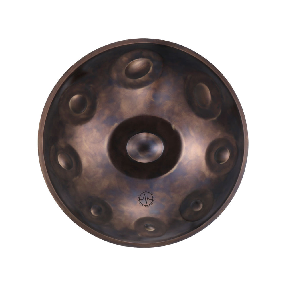 Série BeatRise « ProSonic » - Balances optionnelles - Handpan en acier inoxydable - Bronze
