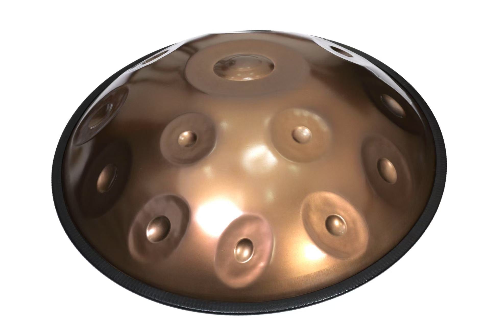 BeatRise 「StartSonic Plus」Series - D Kurd 9/10/12/13 - Stainless Steel Handpan - Bronze (Pre-order) - BeatRise Music