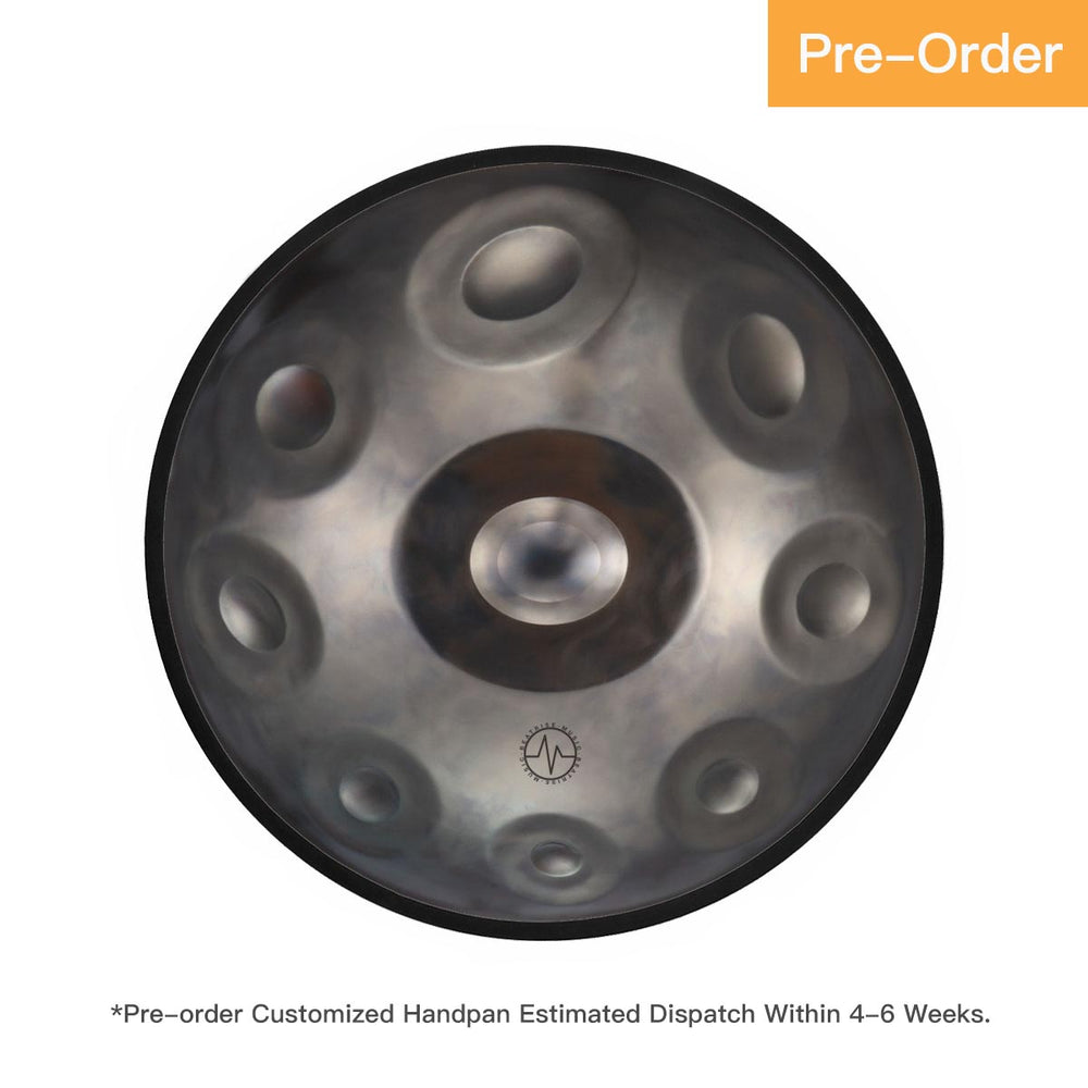 BeatRise「ProSonic」Series - Optional Scales - Stainless Steel Handpan - Bluish Brown - BeatRise Music