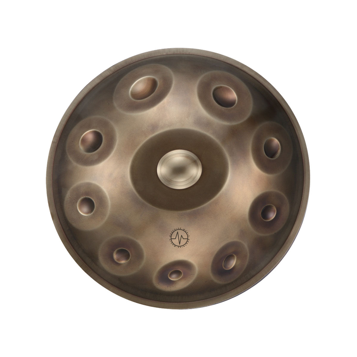 BeatRise「ProSonic」Series - Optional Scales - Stainless Steel Handpan - Gold - BeatRise Music