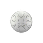 BeatRise 「Triangle」 Series - 10 Inch 11 Notes - Stainless Steel - Tongue Drum (D Major) - BeatRise Music