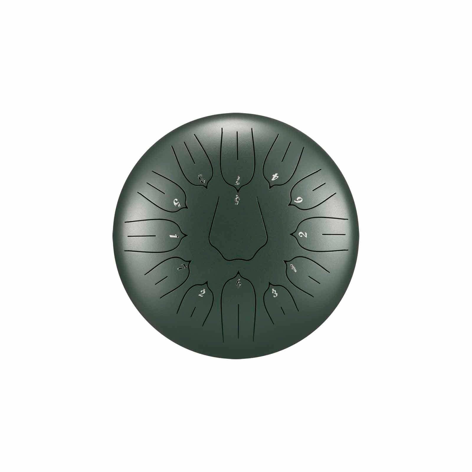 BeatRise 「Lotus」 Series - 12 Inch 13 Notes - Carbon Steel - Tongue Drum (C Major)