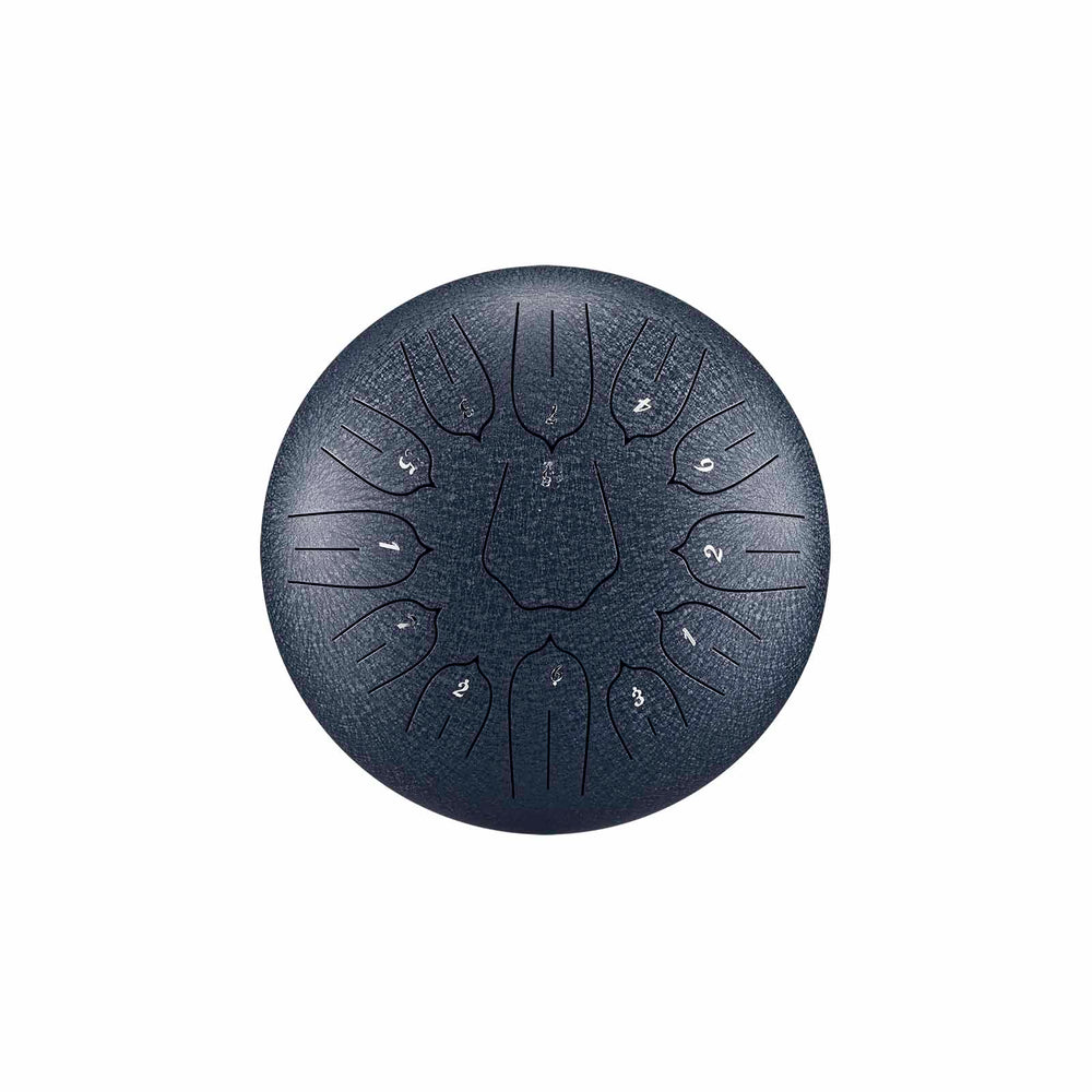 BeatRise 「Lotus」 Series - 12 Inch 13 Notes - Carbon Steel - Tongue Drum (C Major)