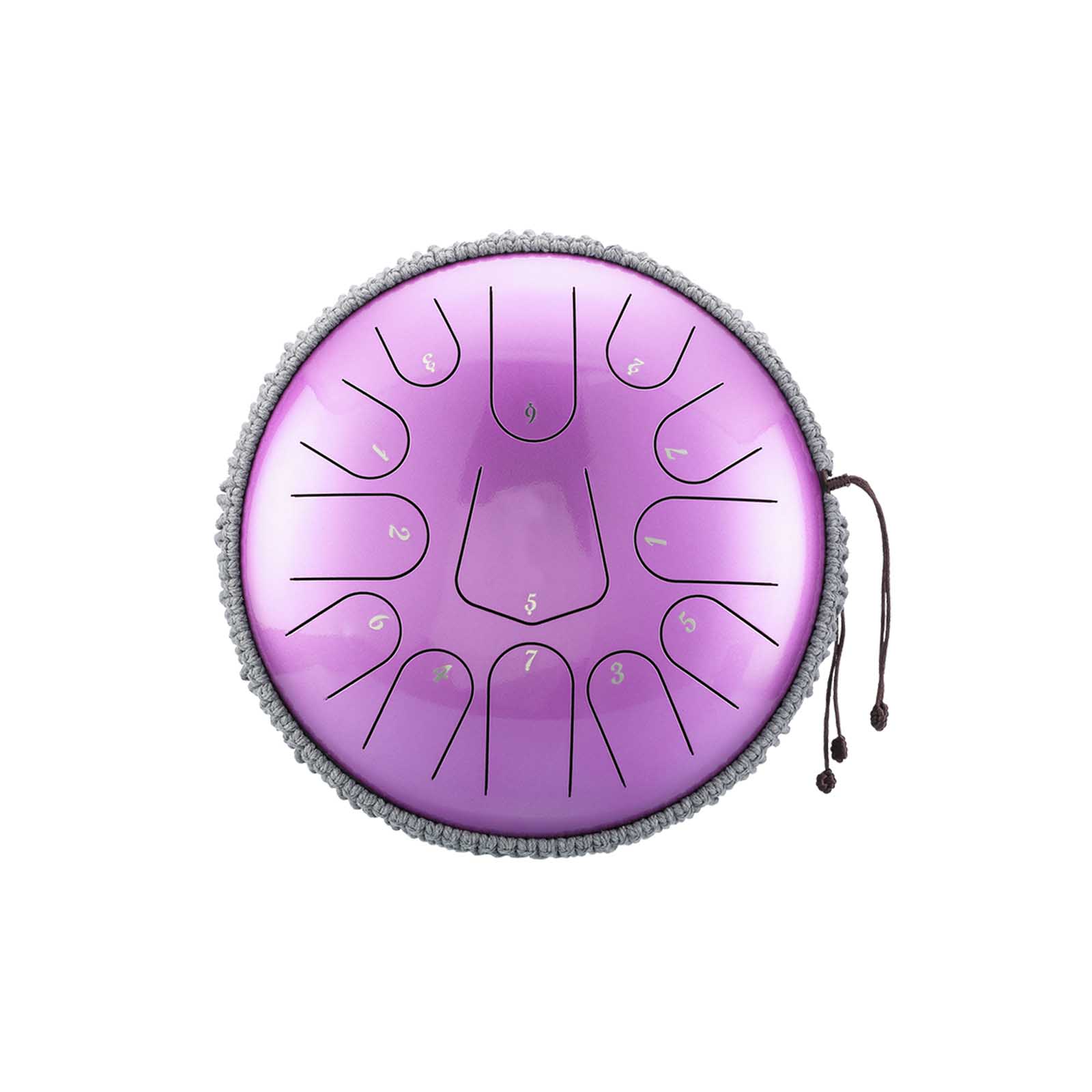 BeatRise 「Triangle」 Series - 12 Inch 13 Notes - Stainless Steel - Tongue Drum (C Major)
