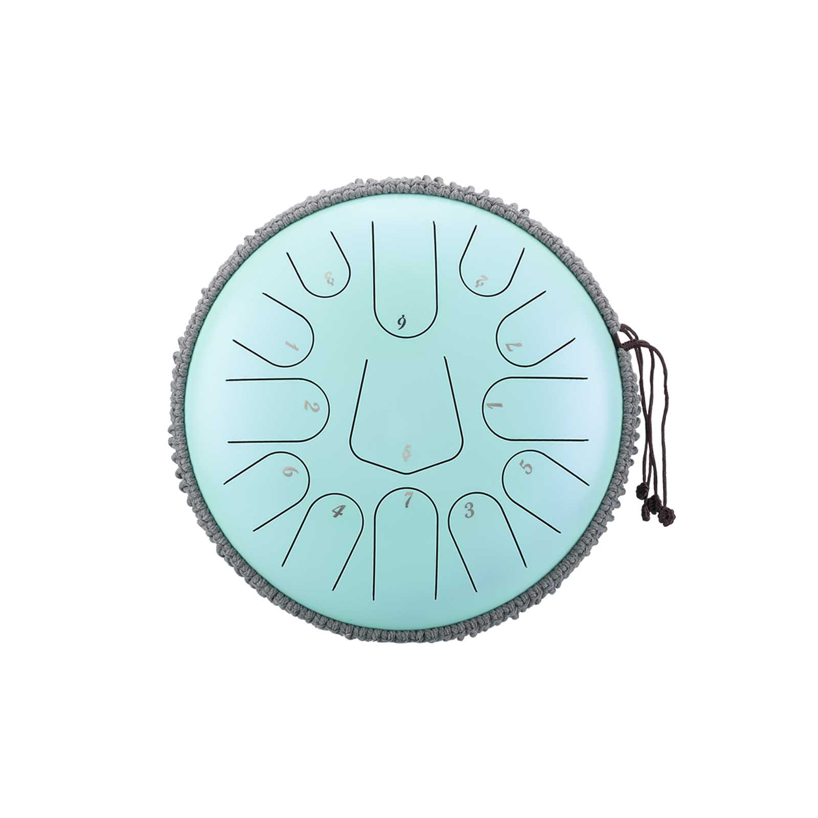 BeatRise 「Triangle」 Series - 12 Inch 13 Notes - Stainless Steel - Tongue Drum (C Major)