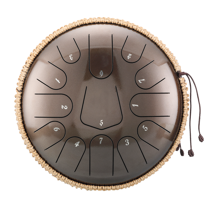 BeatRise 「Triangle」 Series - 12 Inch 13 Notes - Stainless Steel - Tongue Drum (C Major)