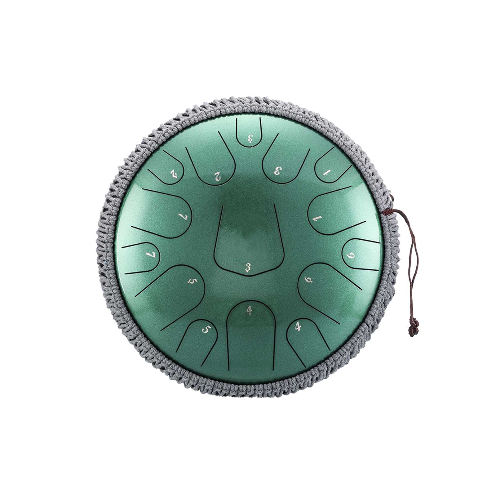 BeatRise 「Triangle」 Series - 14 Inch 15 Notes - Stainless Steel - Tongue Drum (D Major)