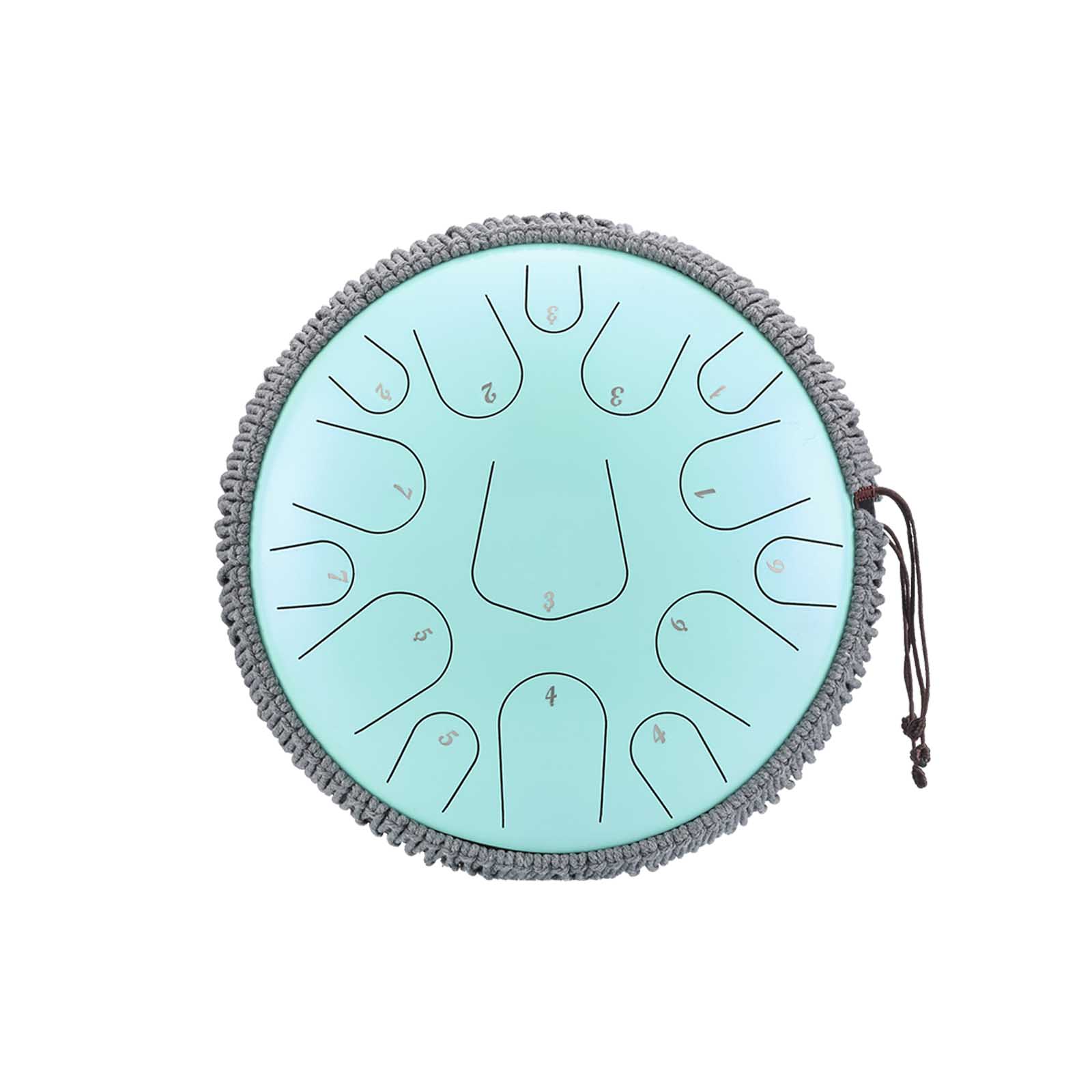 BeatRise 「Triangle」 Series - 14 Inch 15 Notes - Stainless Steel - Tongue Drum (D Major)