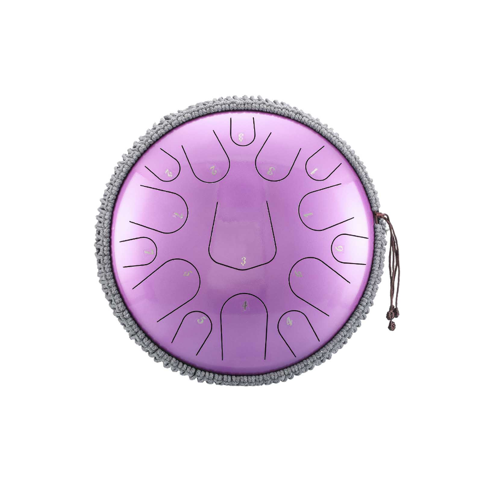 BeatRise 「Triangle」 Series - 14 Inch 15 Notes - Stainless Steel - Tongue Drum (D Major)