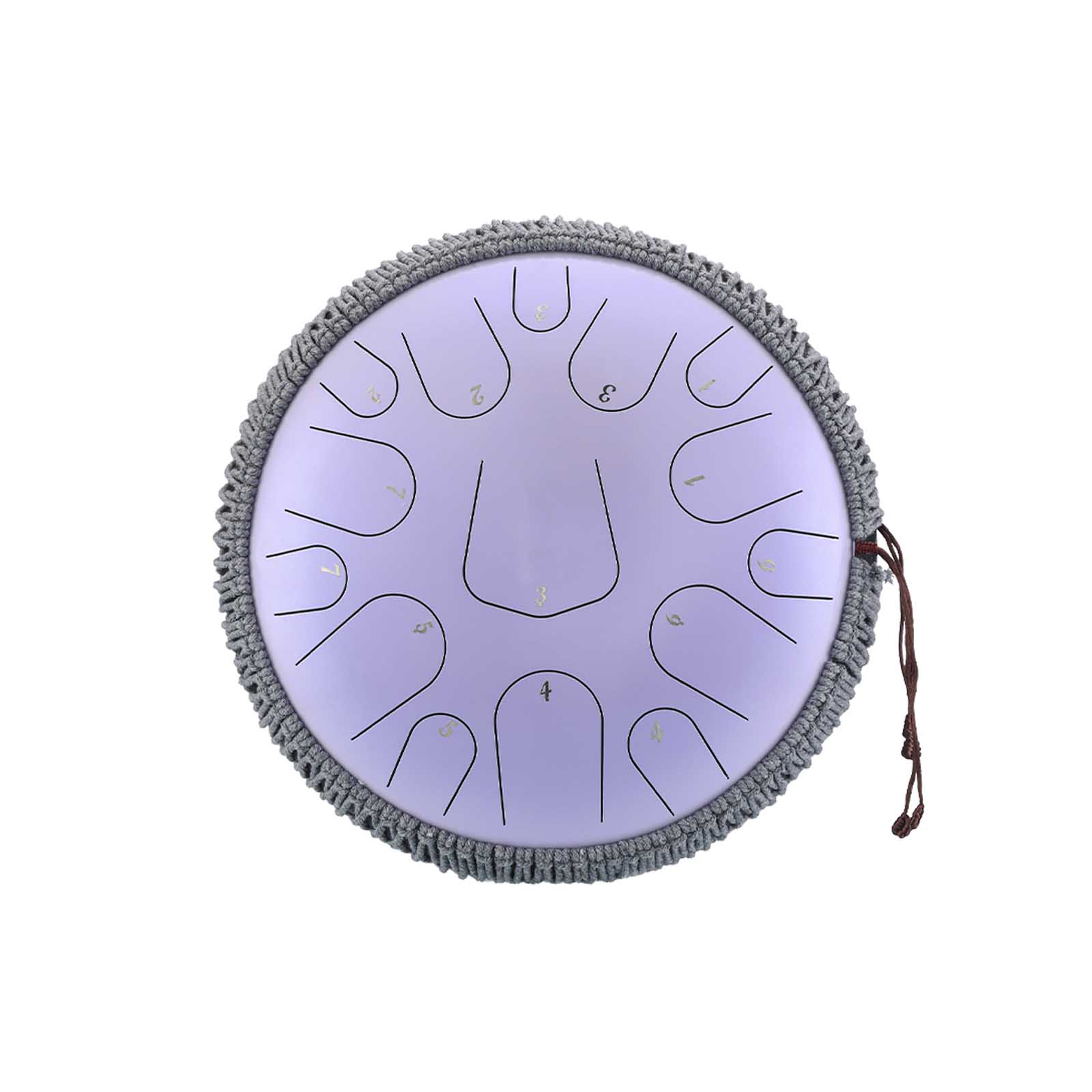 BeatRise 「Triangle」 Series - 14 Inch 15 Notes - Stainless Steel - Tongue Drum (D Major)