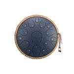 BeatRise 「Lotus X」 Series - 14 Inch 15 Notes - Carbon Steel - Tongue Drum (D Major) - BeatRise Music