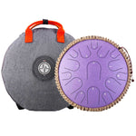 BeatRise 14 Inch 15 Notes Steel Tongue Drum (D Major) - BeatRise Music
