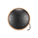BeatRise 「Lotus X」 Series - 14 Inch 15 Notes - Carbon Steel - Tongue Drum (D Major) - BeatRise Music