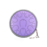 BeatRise 「Lotus X」 Series - 14 Inch 15 Notes - Carbon Steel - Tongue Drum (D Major) - BeatRise Music