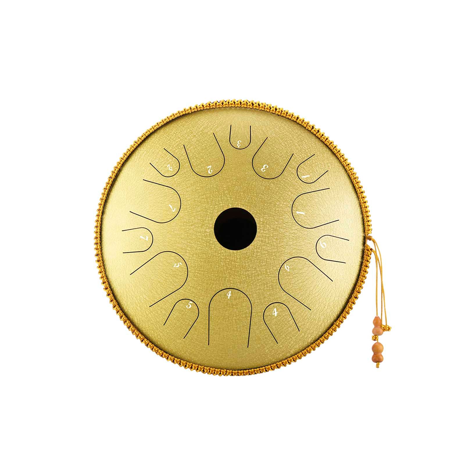 BeatRise 14 Inch 14 Notes Steel Tongue Drum (C Major) - BeatRise Music