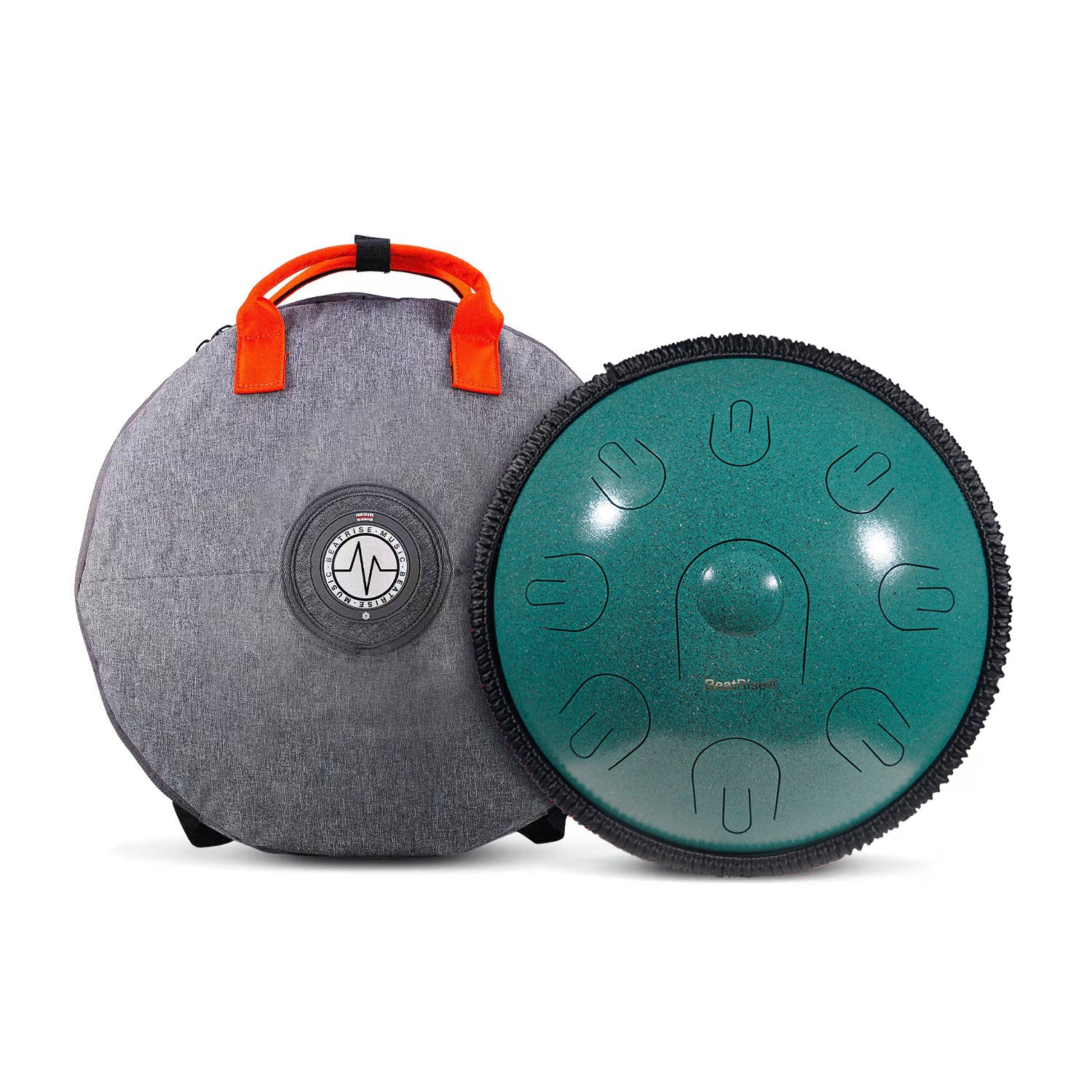 BeatRise 14 Inch 9 Notes Mini Handpan Hybrid Drum