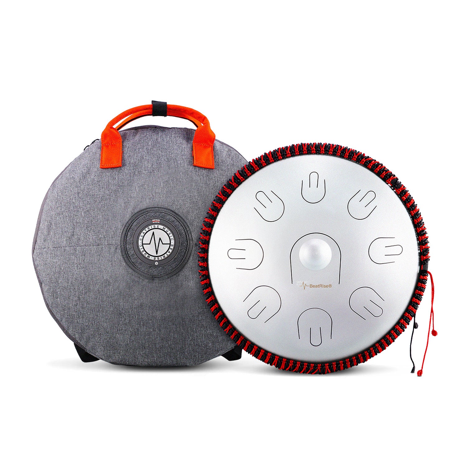 BeatRise 14 Inch 9 Notes Mini Handpan Hybrid Drum