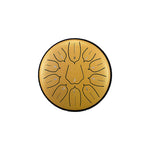 BeatRise 「Lotus」 Series - 6 Inch 11 Notes - Carbon Steel - Tongue Drum (D Major) - BeatRise Music