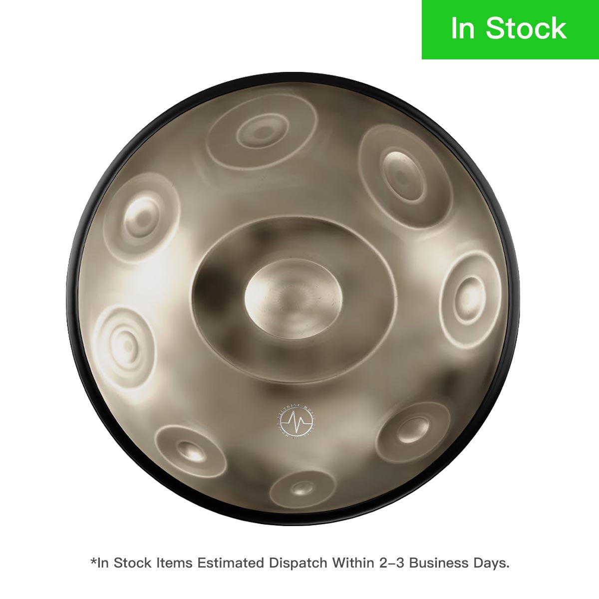 BeatRise 「StartSonic」Series - D Kurd 9 - Stainless Steel Handpan - Champagne Gold (In-Stock)