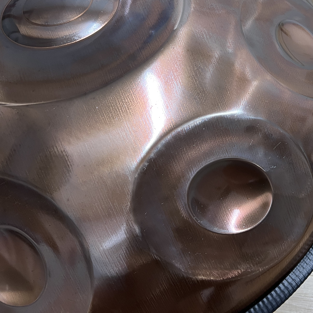 BeatRise 「StartSonic」Series - Stainless Steel Handpan - Polished Bronze (Pre-order)