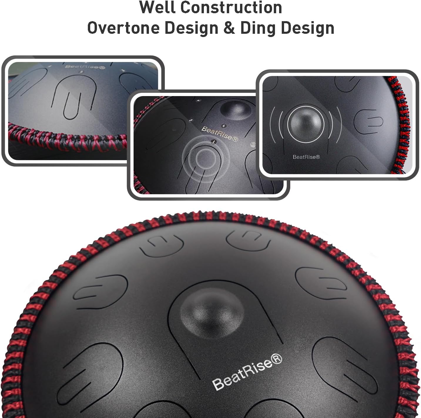 BeatRise 9 Notes 14 inch Handpan DrumBeatRise 9 Notes 14 inch Handpan Drum  