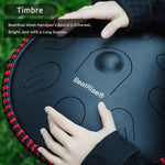 BeatRise 14 Inch 9 Notes Mini Handpan Hybrid Drum - BeatRise Music