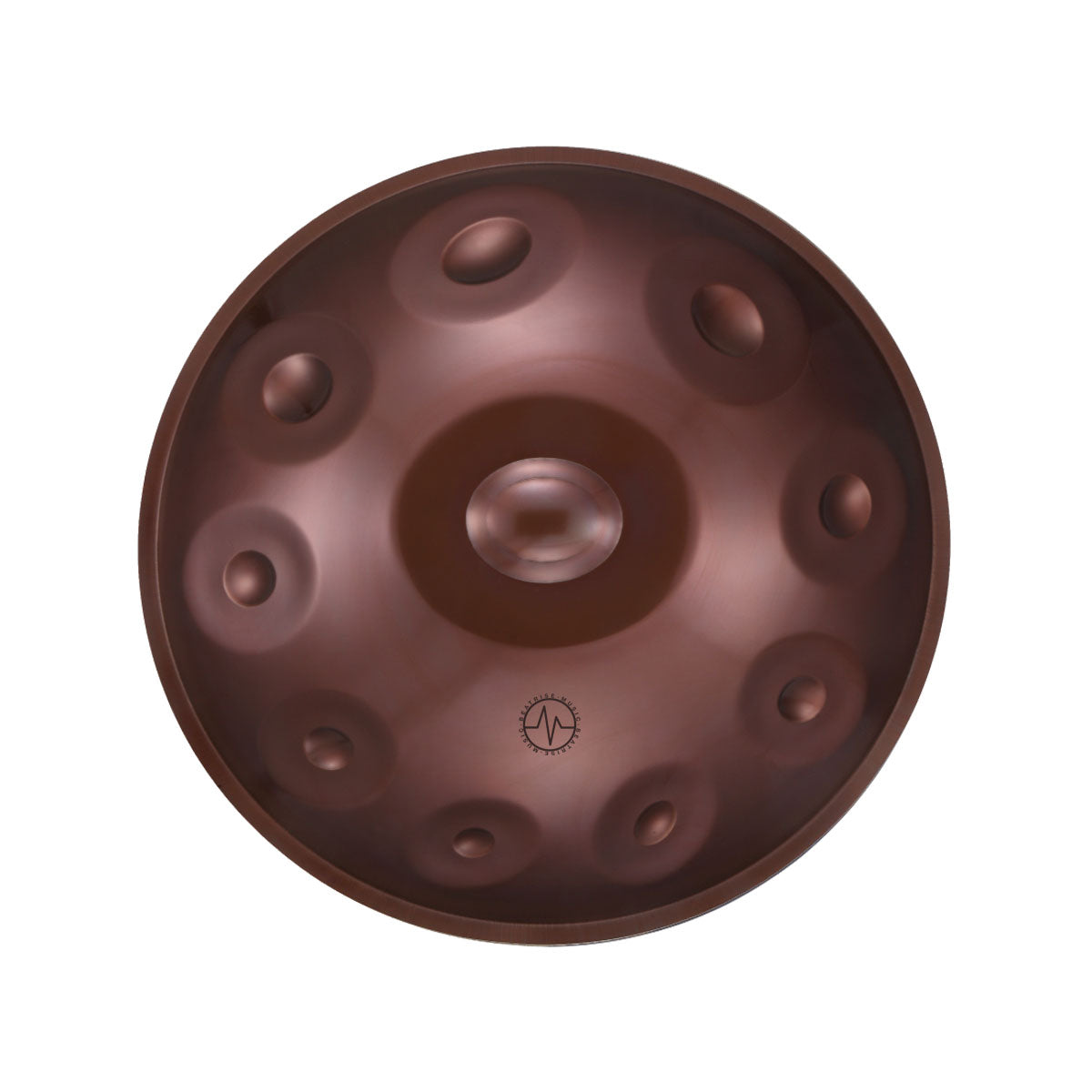 BeatRise「ProSonic」Series - Custom Stainless Steel Handpan - Brown