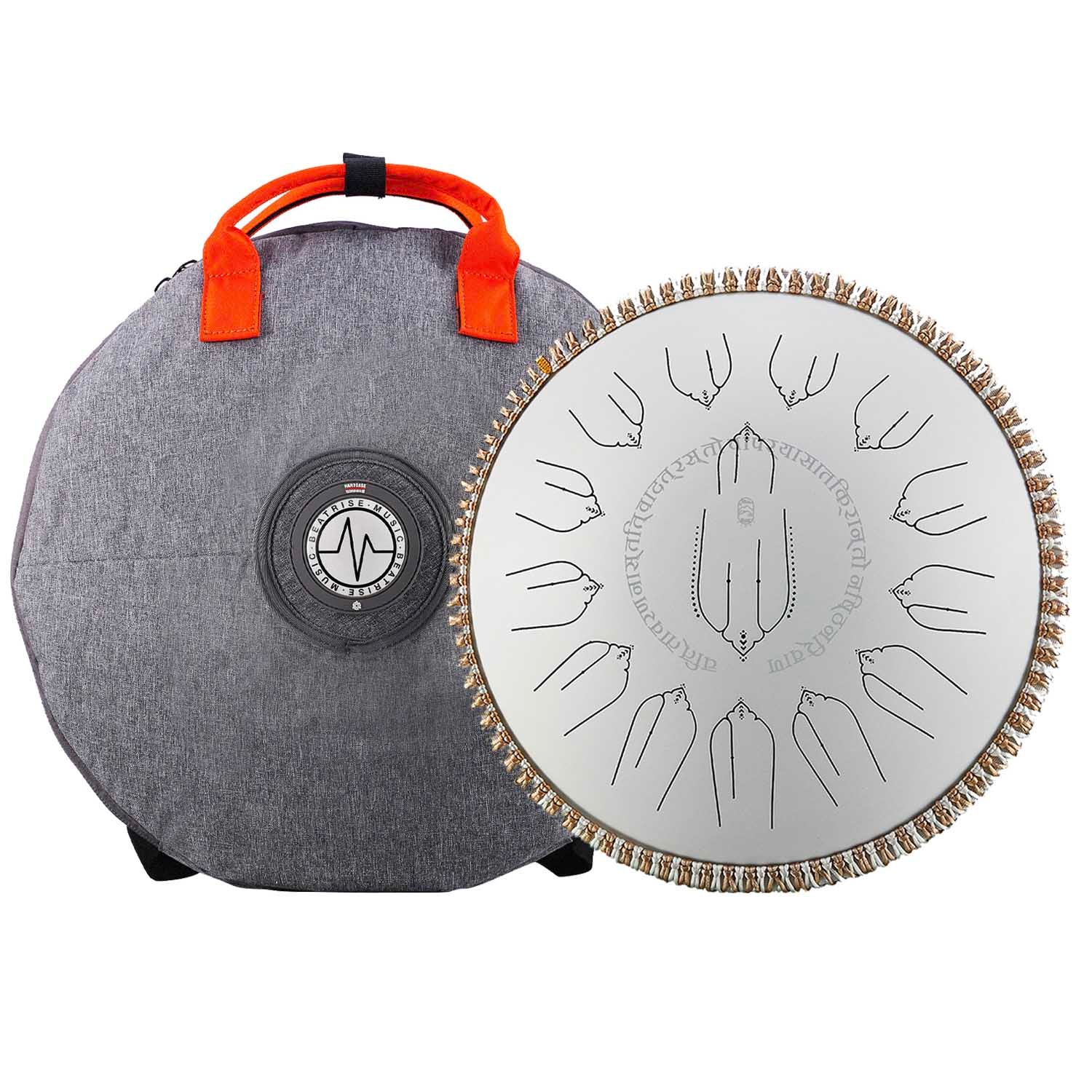 BeatRise 14 Inch 15 Notes Steel Tongue Drum