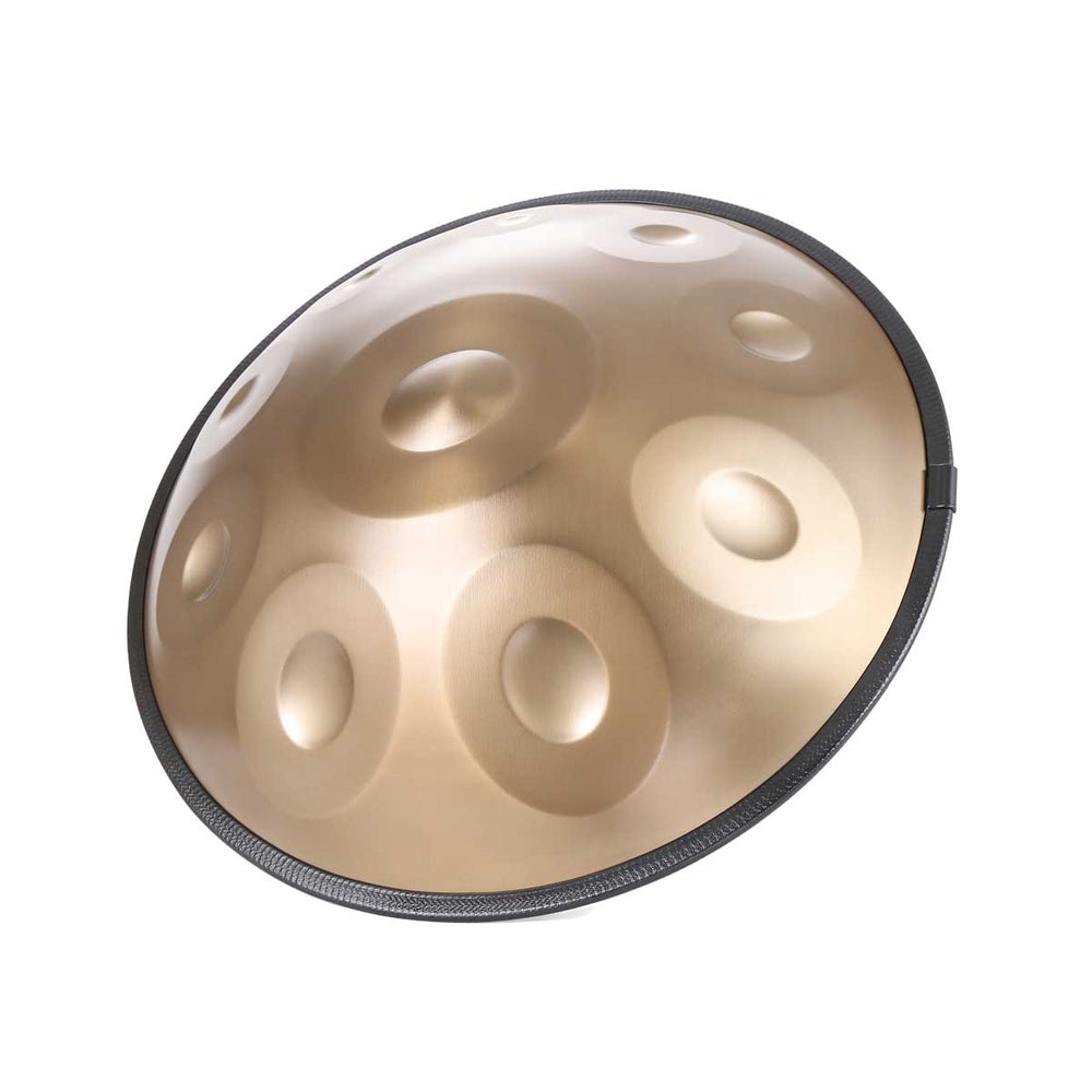 BeatRise 「LiteSonic」Series - D Kurd 9/10/12 - 440 Hz - Stainless Steel Handpan - Gold (Pre-order