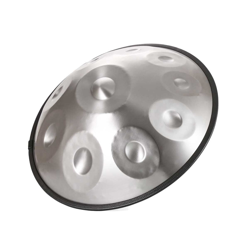 BeatRise 「LiteSonic」Series - D Kurd 9/10/12 - 440 Hz - Stainless Steel Handpan - Silver (Pre-order)